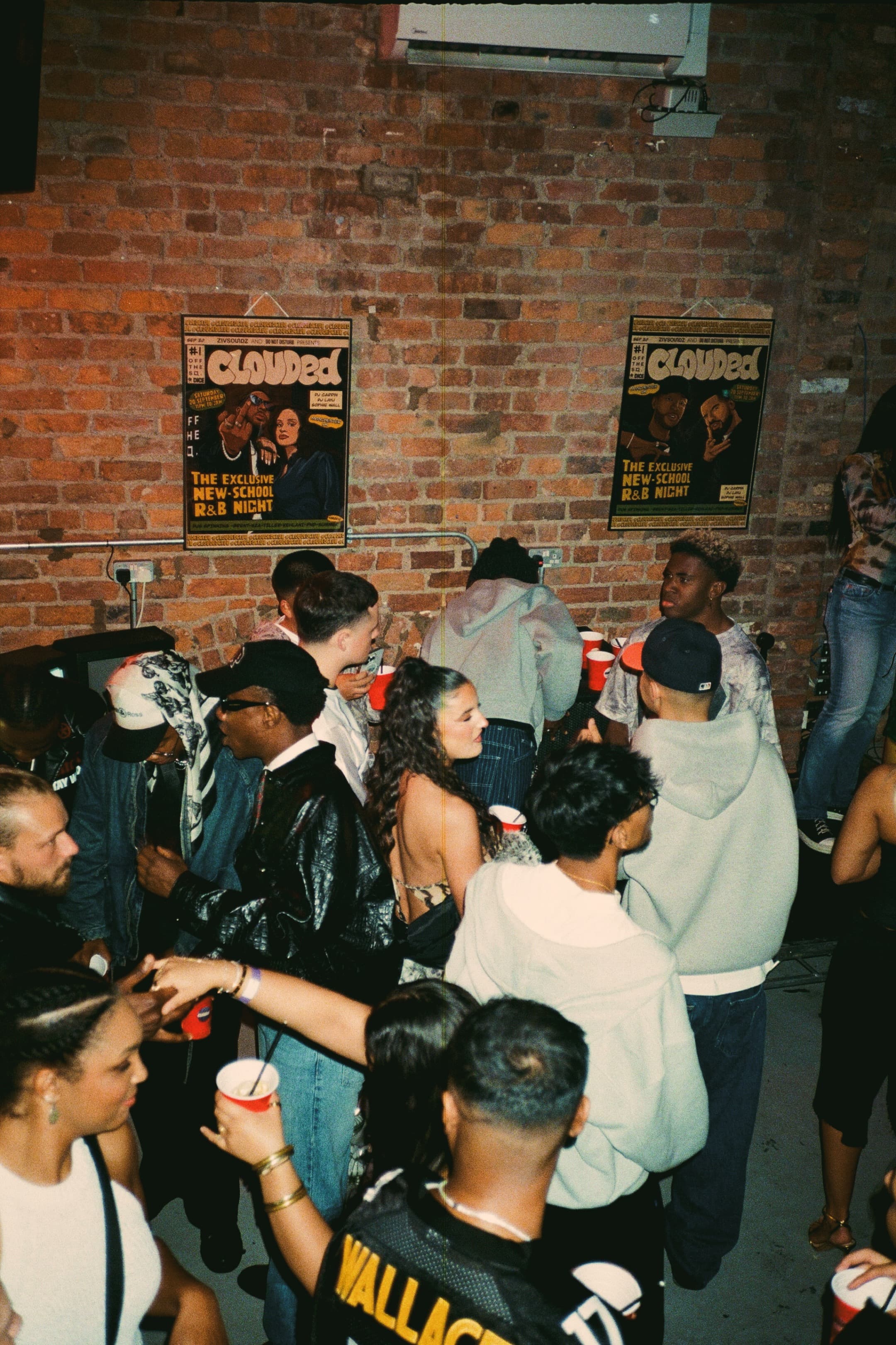 Clouded event crowd
