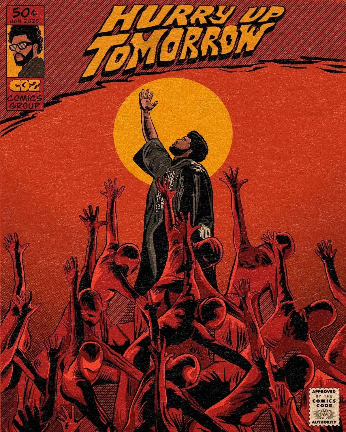 Hurry Up Tomorrow poster